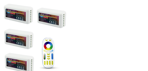 Mi-Light Empfänger RGB+CCT + Miboxer Fernbedienung Fut006